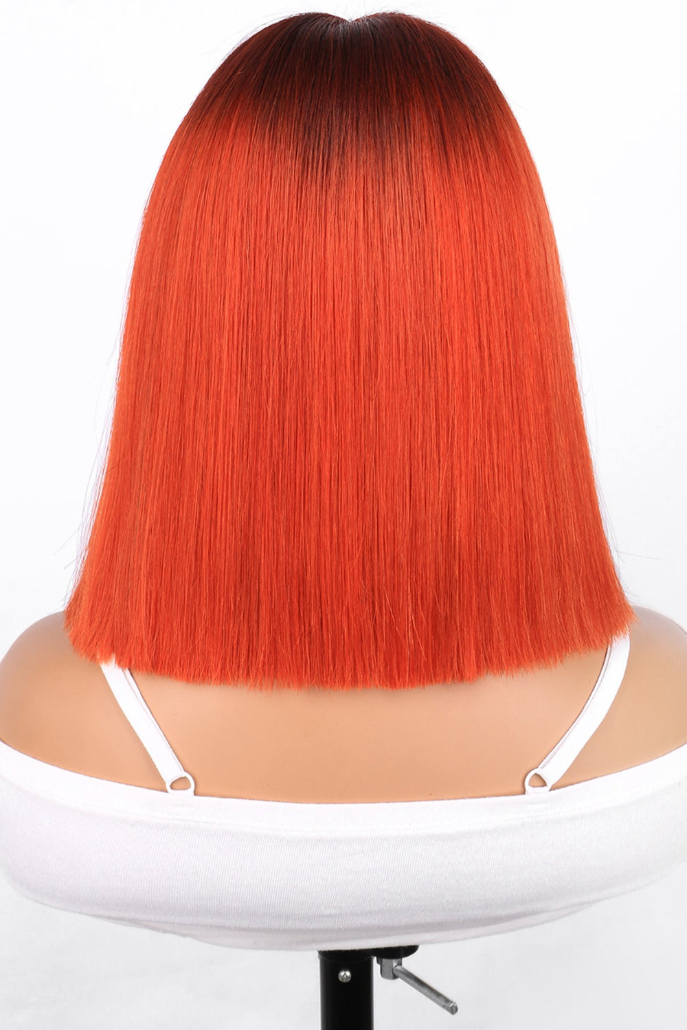 2x6 Silk Straight Bob Lace Frontal Wigs Human Hair 4/350 Ombre Color High Quality 100% Human Hair