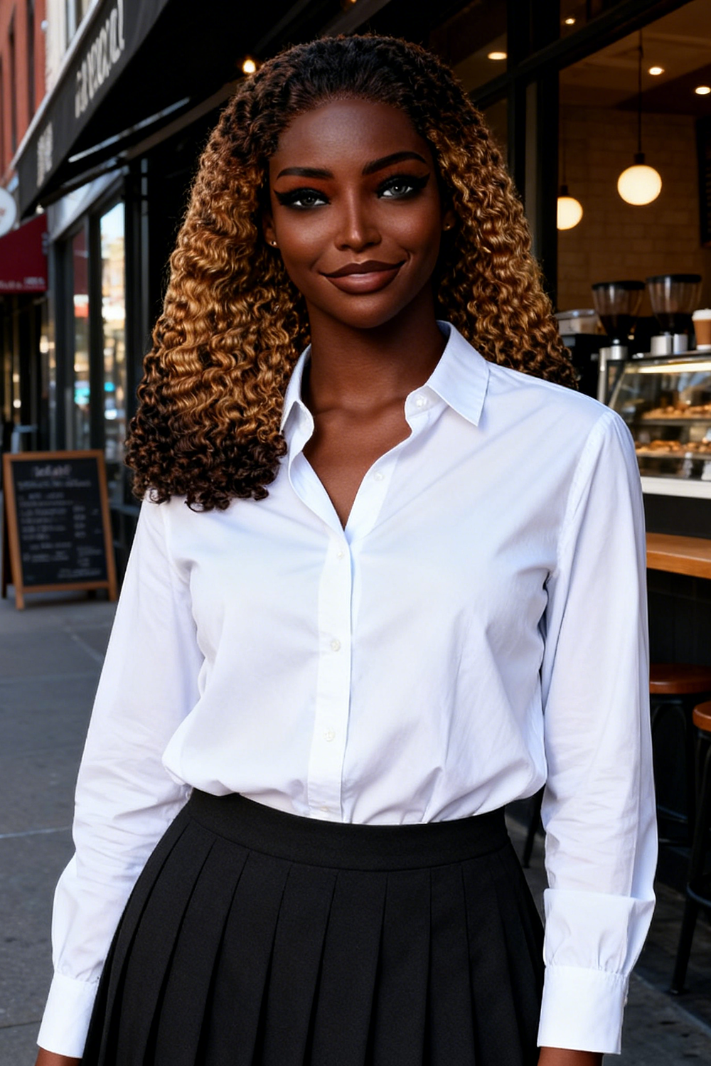 5x5 Burmese Curly HD Lace Frontal Wigs Human Hair T4/27/4 Ombre Color High Quality 100% Human Hair